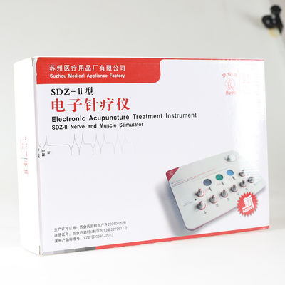 効果的な鎮痛電子鍼治療器 バッテリー駆動および鍼