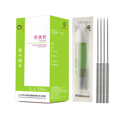 品質  Silvery Zhongyan Taihe Acupuncture Needles Painless Intradermal Needles For Facial Acupuncture 工場