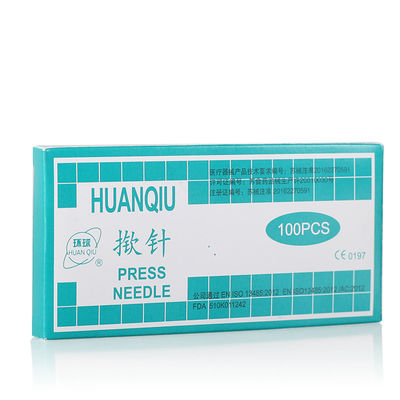 品質  Professional Acupuncture Press Needles Disposable Sterile Press Tack Needles 工場