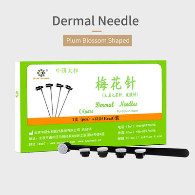 品質  ISO13485 Plum Blossom 7 Star Needle Acupuncture With 12 Replaceable Heads 工場