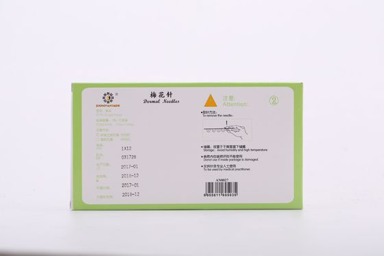 伝統的な中国医学 Zhongyan Blossom Needle 12針 ボックス 臨床および治療に適した针刺器具