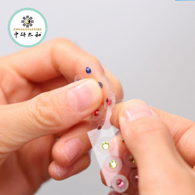 マッサージ リラックス 送料無料 使い捨て 滅菌済み Vaccaria 耳つぼ シード ハーブサプリメント付き