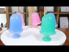 ヘルスケアのための食品等級のシリコーンのカッピングのコップ セットの表面目のマッサージ