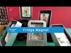 3Dカスタム冷蔵庫マグネット、クリスタルガラスお土産冷蔵庫マグネット